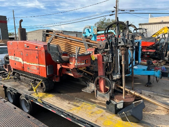 Ditch Witch JT2720 Directional Drill, Approx. 490' of Rod, 9936 Hours Indicated (TRAILER NOT