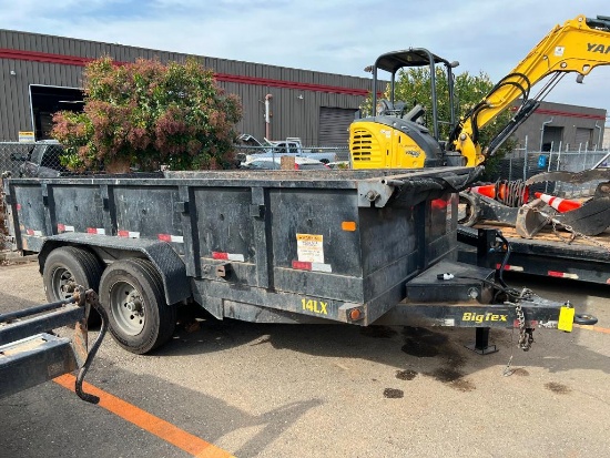 2018 Big Tex 14 XL Dump Trailer, VIN: 16VDX142XJ5022465