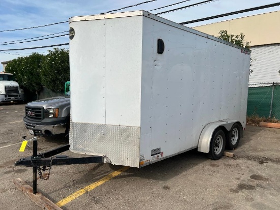 2018 Wells Cargo 15' Van Trailer, VIN: 575200F25JU354043