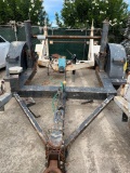 2001 Weiss T2658 Cable Reel Trailer