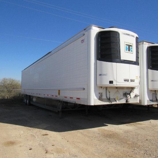 2018 Wabash Artic Lite Reefer Trailer 53' x 8' Trailer, VIN 1JJV532B4JL063987, Aluminum Deck, ABS,