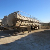 2015 Troxell 150 BBL Vacuum Trailer, VIN 1T9TA4228FR719057, Aluminum, Ridewell Suspension, GVWR: