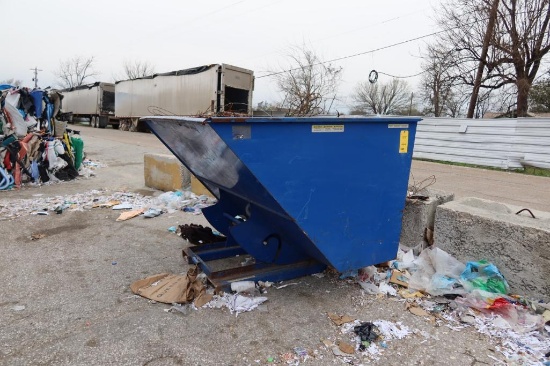 3 Yd. Self Dumping Hopper (LOCATED AT: 6810 Irvington Blvd., Houston, TX 77022)