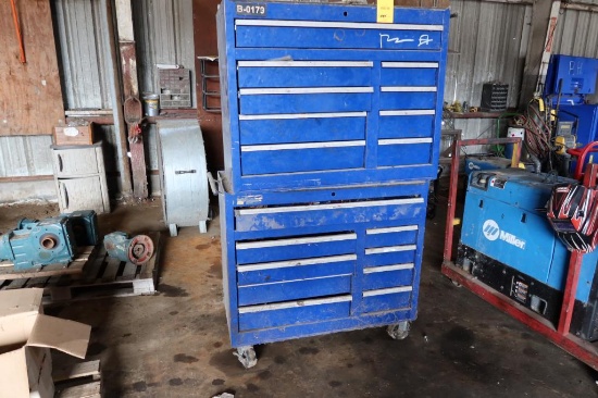 LOT: (2) 9-Drawer Tool Boxes, (2) Husky Wall Cabinets (LOCATED AT: 6810 Irvington Blvd., Houston, TX