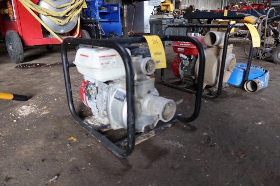 Honda 2" Gas Trash Pump (LOCATED AT: 6810 Irvington Blvd., Houston, TX 77022)