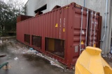 40' Conex Modified for Housing Compressors (NOT INCLUDED) (SUBJECT TO ENTIRETY BID, LOT 63A)