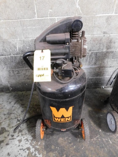 Wen 20-Gallon Vertical Portable Tank Mounted Compressor (LOCATED AT: 930 DuPage Ave., Lombard, IL