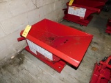 2023 Roura Material Handling Custom 4,000 Lb. Capacity Rolling Self-Dumping Chip Hopper (LOCATED ...