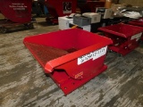 2023 Roura Material Handling Custom 4,000 Lb. Capacity Rolling Self-Dumping Chip Hopper (LOCATED ...