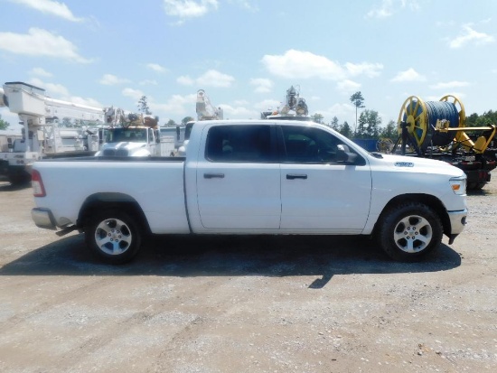 2019 Dodge Ram 1500 Crew Cab Pick Up Truck, VIN: 1C6SRFNTXKN652254, 5.7 L Hemi Gasoline Engine,