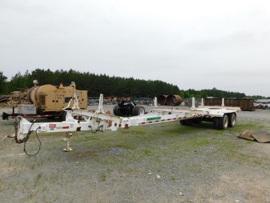 Brooks Brothers PTB 162XL-15KE Pole Trailer, VIN: 1B9BS1629FM274212, GVWR: 32,000 Lb. (2015), Asset