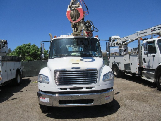 Terex Commander C4047 Digger Derrick w/Auger Attachment (2014,) Mounted on Freightliner M2-106, VIN: