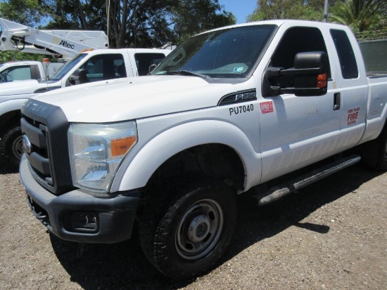 Ford F-250 XL Pickup Truck w/Extended Cab, VIN: 1FT7X2B63FEB54494, V8, 6.2L, Auto Trans, 2WD,