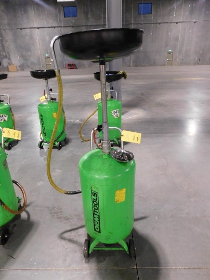 OEM Tools 18-Gallon Portable Metal Oil Drain