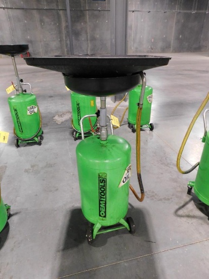 OEM Tools 18-Gallon Portable Metal Oil Drain