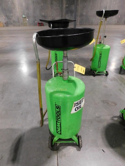 OEM Tools 18-Gallon Portable Metal Oil Drain