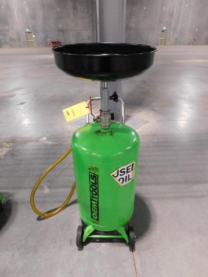 OEM Tools 18-Gallon Portable Metal Oil Drain