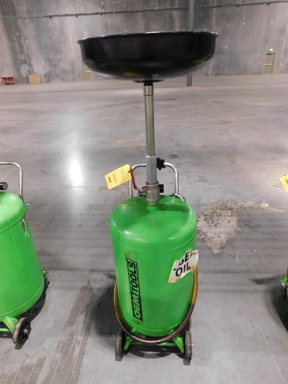OEM Tools 18-Gallon Portable Metal Oil Drain