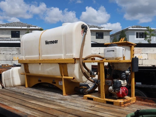 Vermeer Fluid Mixing System, 500 Gal Tank (est.)