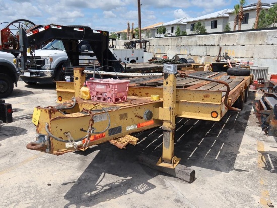 Lucon DO20T-202ALP Custom Heavy Haul 40,000 GVWR Trailer, 20' w/5' Ramp, Tandem Dual Axles, VIN: