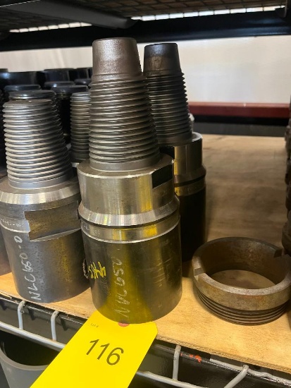 LOT: (2) 6-1/2" Upper Couplings - 2-7/8 REG Double Shoulder (SUBJECT TO SELLER'S APPROVAL)