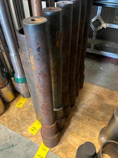 LOT: (6) 5" Mandrel Forgings (4340) DIMS: 5.64" X 6.5"L, 4.38" X 6.13"L, 3.38" X 26.3"L, 39.13" O...