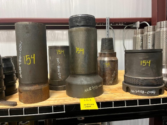 LOT: 9-5/8" Freedom Parts - (1) Lower Male Radial, (1) Lower Female Radial, (1) Upper Male Radial,