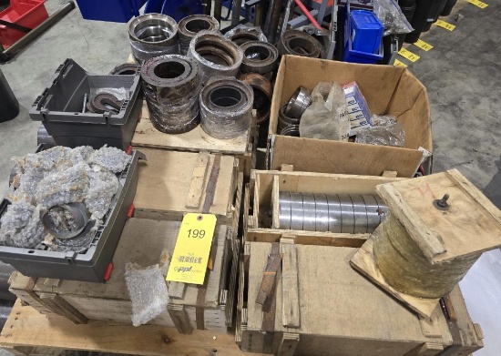 LOT: Pallet of Freedom Parts - (5) New 650 Thrust Stacks, (1) New 675 Thrust Stack, 650 CV Caps, ...