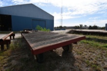 LOT: (4) Yard Trailers w/ Pneumatic Tires