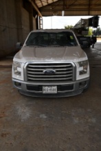 Pickup Truck, Ford F 150, 4-Door, Gas Pwrd, 6' Bed, Mfg. 2016, VIN: 1FTEW1CF4GKE60111