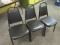 3 Challenger Brand Commercial Stack Chairs