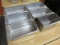 6 Stainless Steel Insert Food Pans