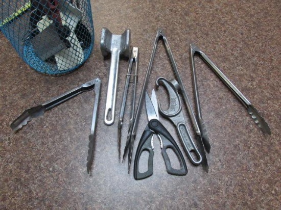 Tongs Lot - 8 Pieces