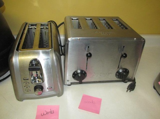 Adcraft & Oster Toaster Lot
