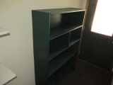 Green Wood Shelf Unit