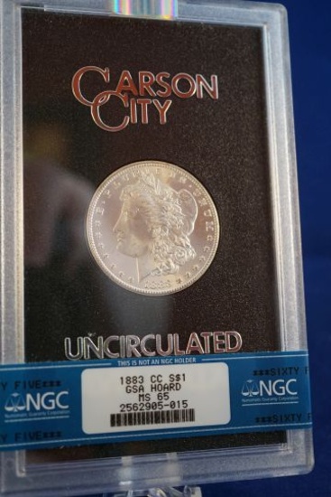 GREAT COIN & CURRENCY AUCTION - NO RESERVE!