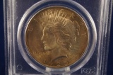 PCGS Original Green Holder 1925-p Peace Dollar Graded Choice Uncirculated ms64 PCGS OGH