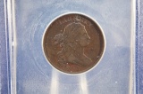1804 Draped Bust Half Cent 1/2c C-1 Crosslet 4 Stems
