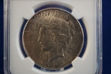 NGC 1923-s Peace Silver Dollar MS61