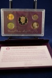 1992 United States Mint Proof Set, with box and COA