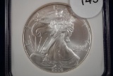 NGC 2006 Silver Eagle First Strikes MS69