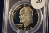PCGS 1972-s Eisenhower Silver Dollar