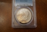 PCGS 1887-p Morgan Dollar $1, graded MS65