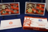 2003 United States Mint Silver Proof Set, with box and COA