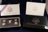 1997 United States Mint Premier Silver Proof Set with box, COA, and Special Features Sheet