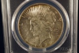PCGS 1923-s Silver Peace Dollar $1 AU53