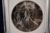 ICGA 1987 American Silver Eagle MS-70