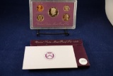 1989 United States Mint Proof Set with box and COA