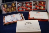 2007 United States Mint Silver Proof Set with boxes and COAs