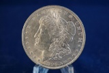 1896-p Morgan Silver Dollar
